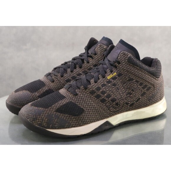 Reebok Crossfit Nano Kevlar Men's High Top Trainers Shoes Size Black